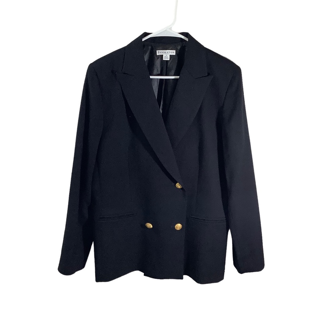 Pendleton 100% Virgin Wool Three-Button Suit Jack… - image 1